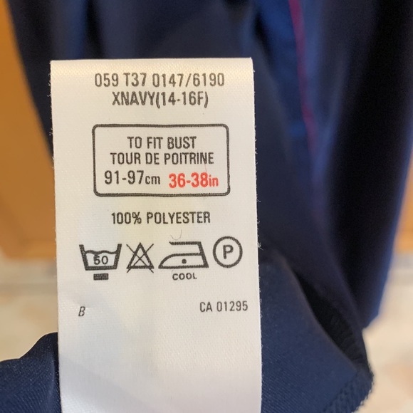 Vintage Kimono Style Satin Floral Long Navy Long Robe Women Sz 10– 12 Made in UK - Picture 15 of 17